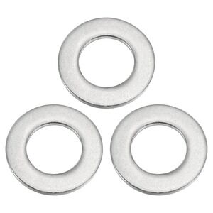 PATIKIL Flat Washers, 3 Pack 316 Stainless Steel 1 1/9" ID x 2" OD x 0.12"